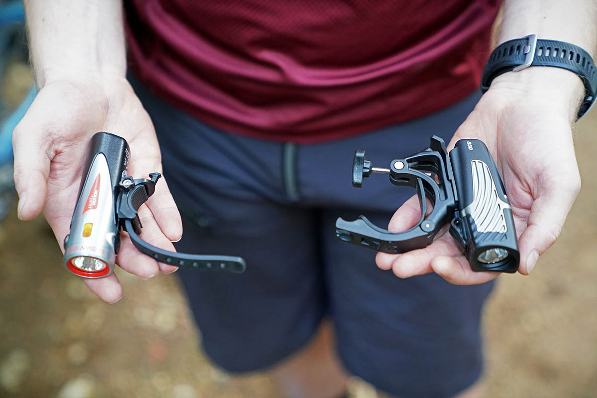 Bike light (comparison in hand)